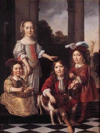 MAES, Nicolaes Portrait of Four Children